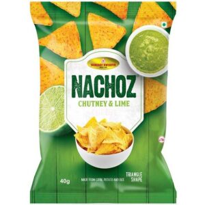 Bombay Nachoz Chutney & Lime 25g (চাটনি & লেবু ফ্লেভার)
